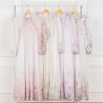 NAJWA - GAMIS INAYA SET HIJAB SEGI EMPAT GAMIS CERUTY BABYDOLL GAMIS MUSLIMAH Gamis Lebaran