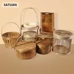 Props Fotografi - Keranjang | Rantang | Nampan Anyaman Bambu