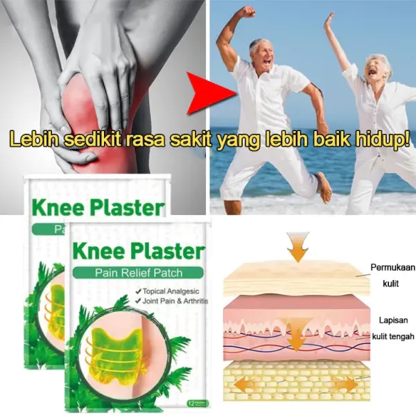 Koyo lutut Obat sendi lutut sakit Obat nyeri sendi Obat asam urat paling ampuh Pengobatan sakit pinggang dan rematik